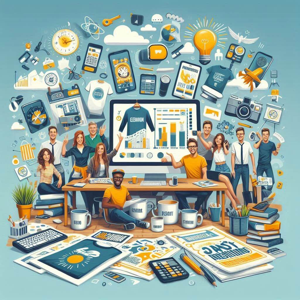Learn how to design and sell custom products online.